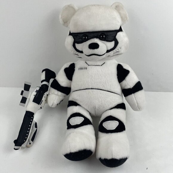 Build A Bear Star Wars The Force Awakens Storm Trooper 17” Stuffed Bear Plush - Picture 1 of 13
